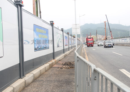 A類鋼結構圍擋-深圳市政道路工程項目-A/B/C類圍擋-深圳市大通建材有限公司鋼圍擋生產定制廠家